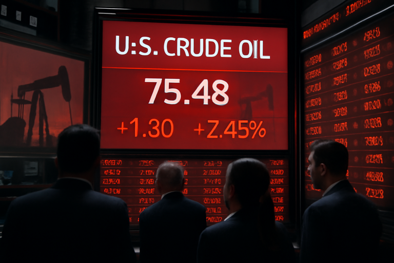 美國原油價格上揚,市場情緒波動