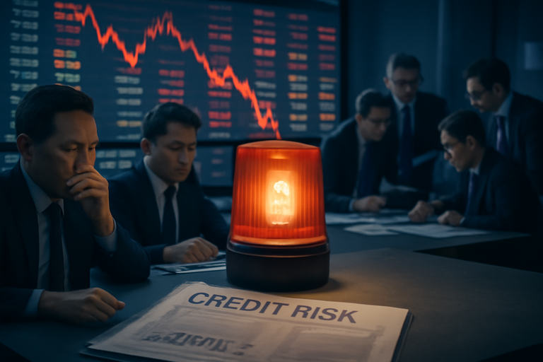 市場擔憂信貸風險，銀行業面臨挑戰