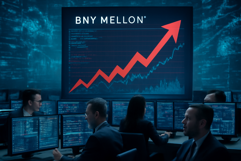紐約梅隆銀行(BK)第三季財報亮眼，淨利息收入全年成長12％