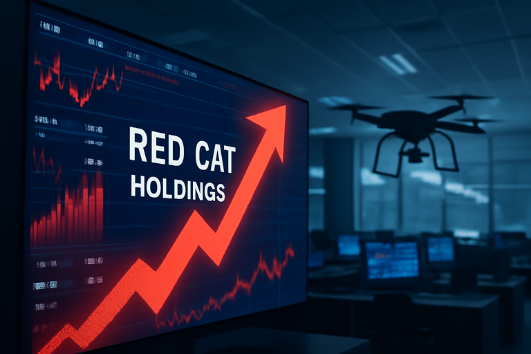 Red Cat Holdings (RCAT) 股價飆升65%,投資潛力引發關注