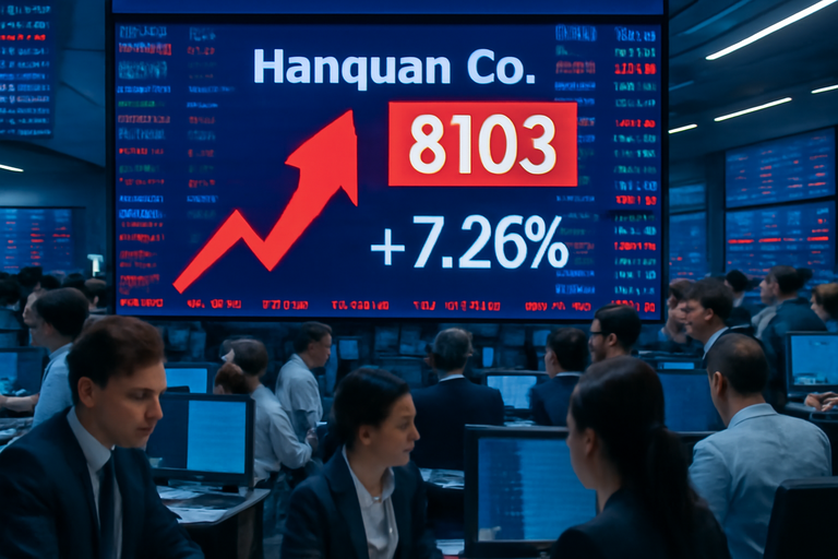 瀚荃宣布9月EPS 0.65元，年增80.56％