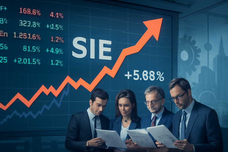 西門子(SIE)股價上升,投資人重新評估其價值