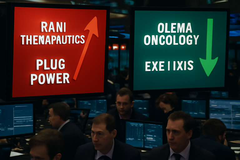美股週一股市動態：Rani Therapeutics 和 Plug Power 表現亮眼