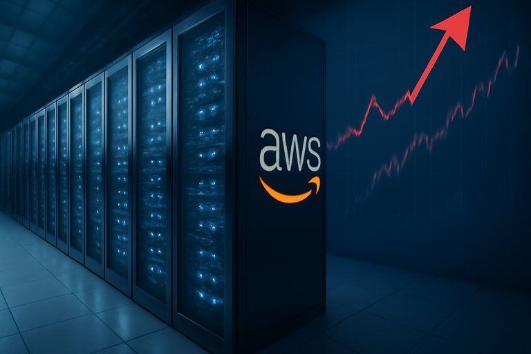 Amazon股價逆勢上揚，AWS大規模當機未能阻擋