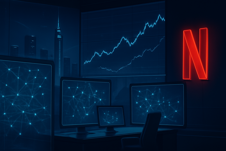 【美股動態】Netflix財報受稅務拖累,AI布局成多頭支點
