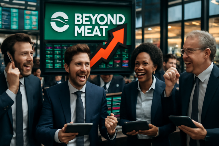 Beyond Meat股價飆升,投資人熱情推動股價上漲
