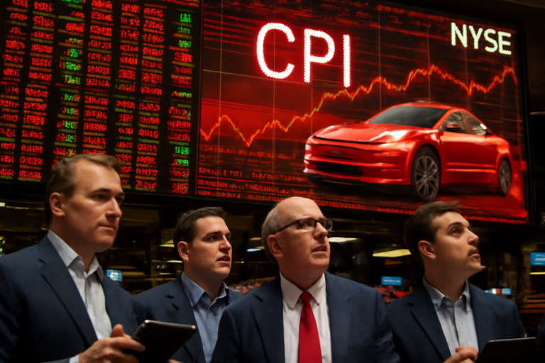 CPI報告與特斯拉(TSLA)股價成焦點
