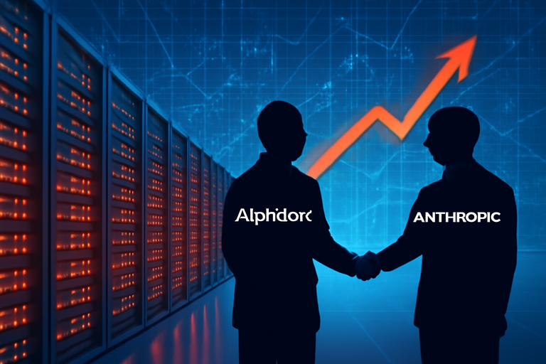 Alphabet與Anthropic洽談雲端交易，股價應聲上漲