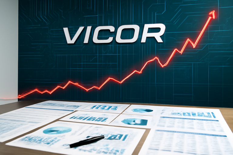 Vicor 最新財報超預期，營收與獲利大幅成長