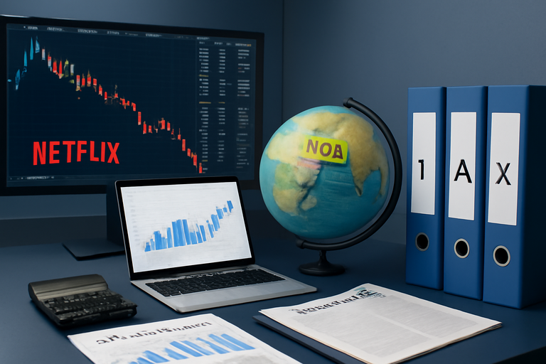 Netflix財報未達預期,巴西稅務爭議成主因