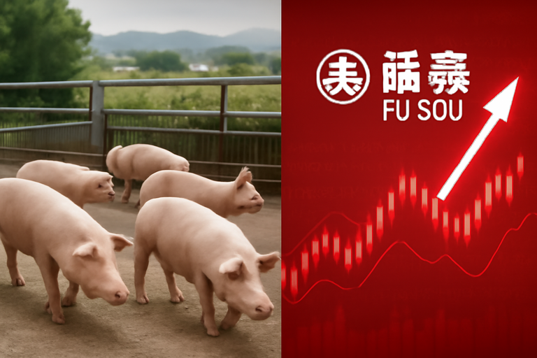 福壽近日受非洲豬瘟影響,股價飆升引市場關注。