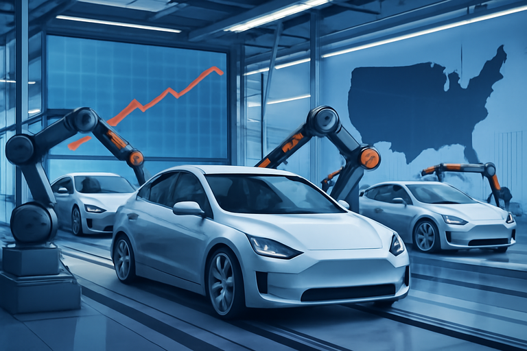 Tesla第三季度營收創新高，稅收抵免政策影響美國電動車銷售