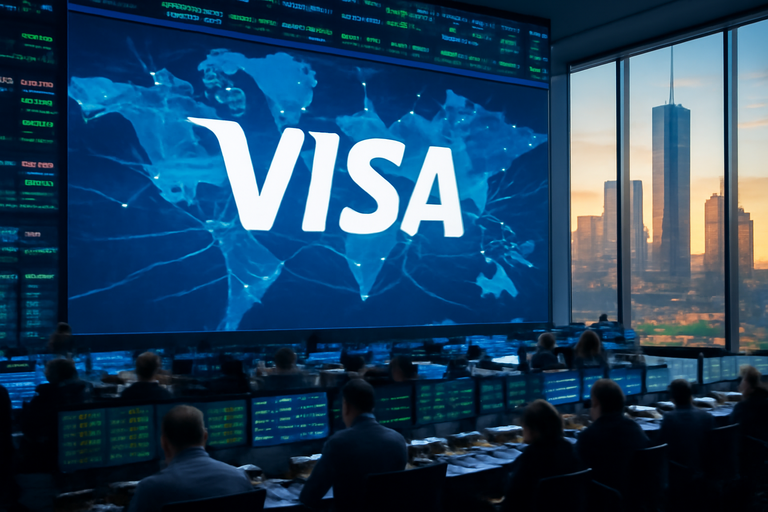 【美股動態】Visa盈利預期爆衝，股價補漲在即