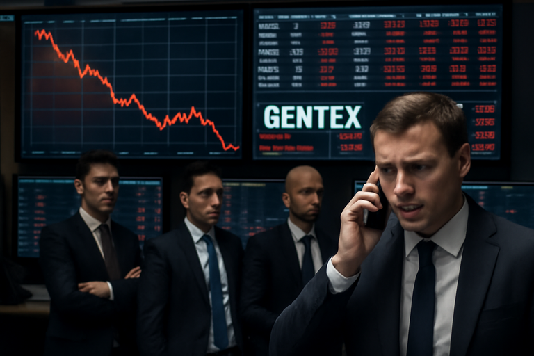Gentex第三季財報不如預期，股價盤後下跌6％