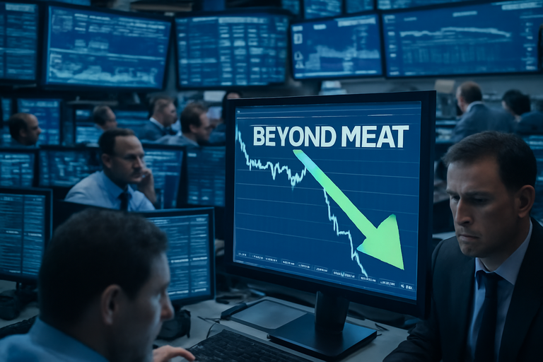Beyond Meat股價暴跌，空頭投資人損失慘重