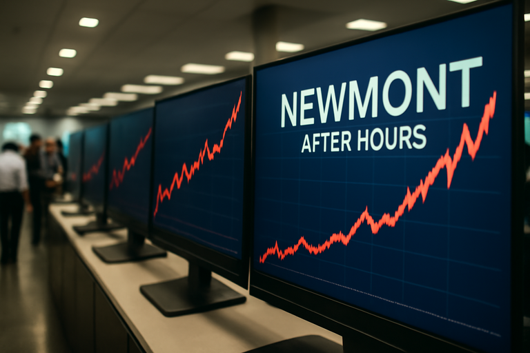 Newmont第三季財報超預期,股價盤後上漲