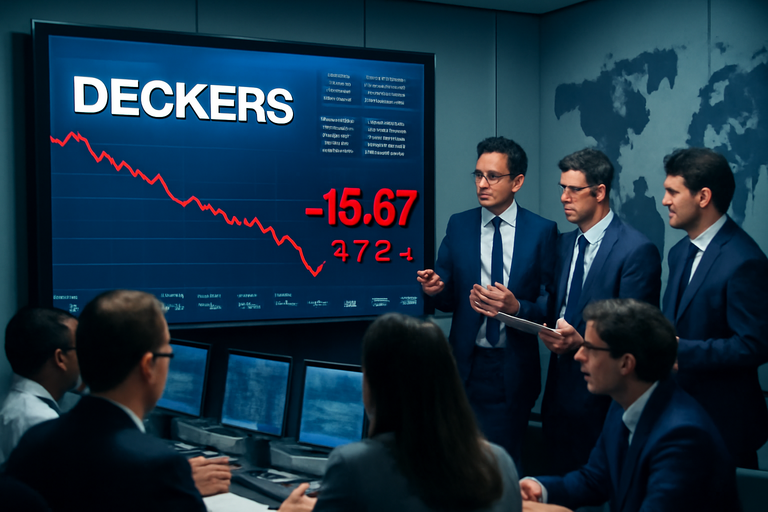 Deckers股價大幅下跌,華爾街調降評級引發關注