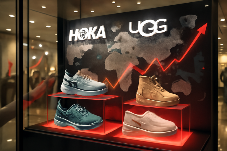 Deckers業績超預期，HOKA與UGG驅動增長