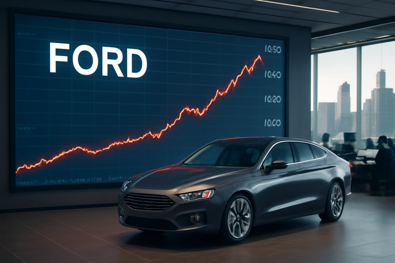 美股市場創新高，福特(Ford)成為S&P 500表現最佳個股