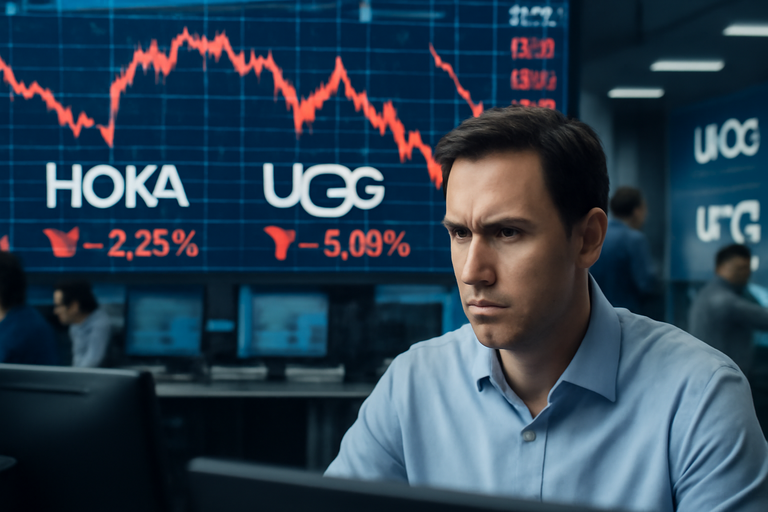 Deckers Brands股價大跌15%,Hoka與Ugg成長放緩引發市場憂慮