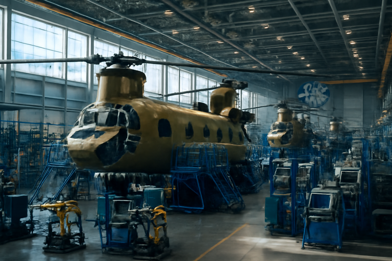 波音公司獲美國陸軍訂單,提升CH-47F直升機產能