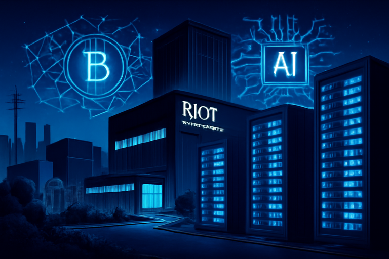 【美股動態】RiotPlatforms轉向AI股價飆升104％