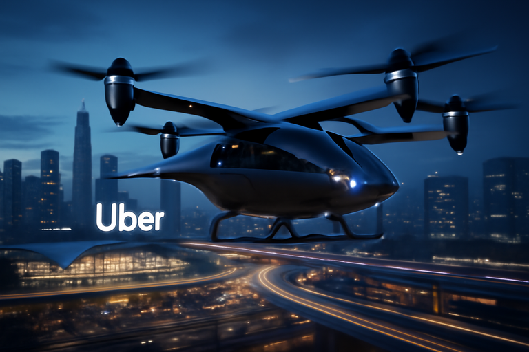 【美股動態】Uber空中計程車元年將至，App流量價值重估