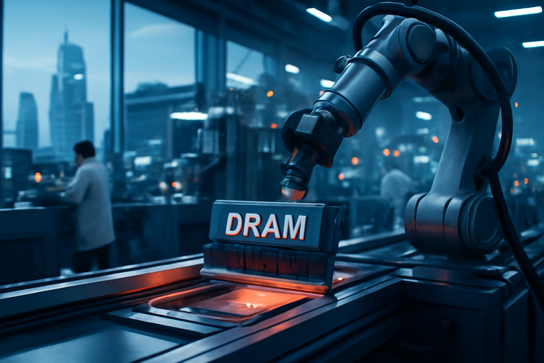 南亞科宣布2025年營運轉強,受惠於DRAM漲勢