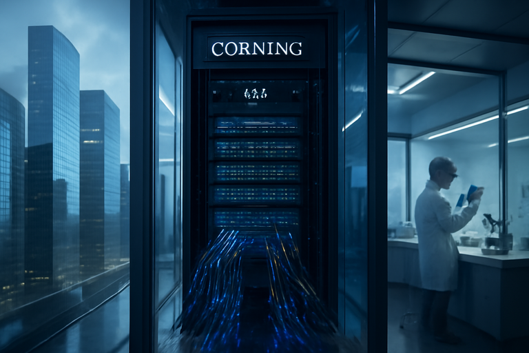 康寧公司(Corning)股價回跌,第三季財報表現優於預期