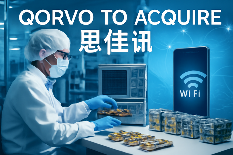 【美股動態】Qorvo攜手思佳訊重組手機射頻版圖