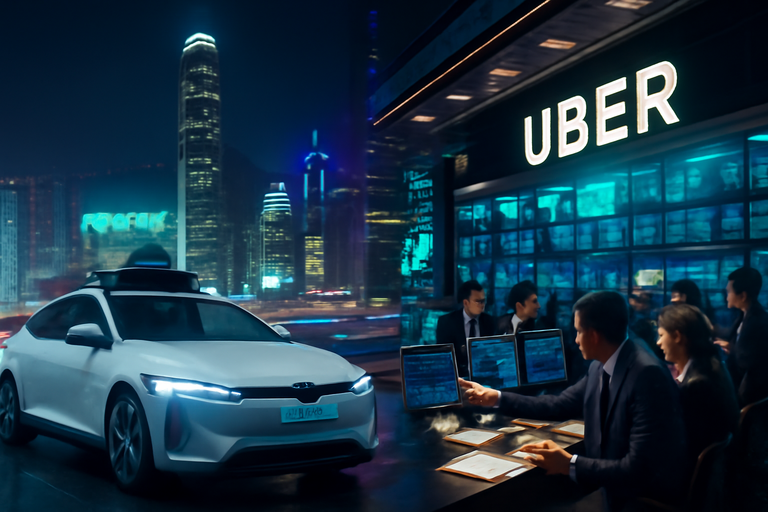 【美股動態】Uber1億美元押注中港自駕生態