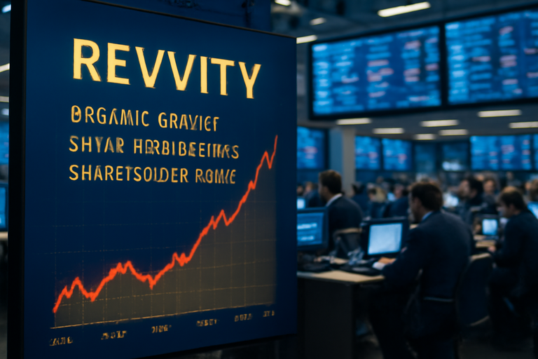Revvity公司展望：預期2025年有機成長2％至4％，每股盈餘達$4.90至$5