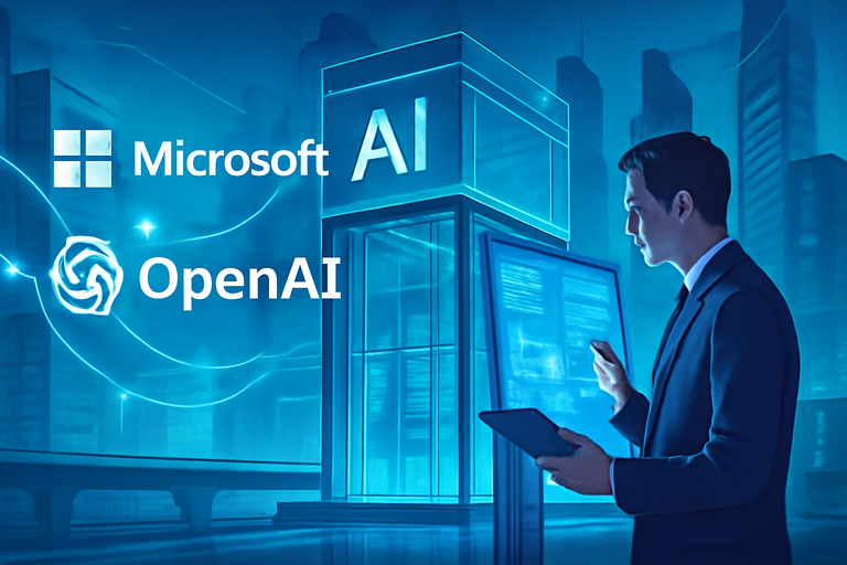 微軟與OpenAI深化合作，持股27％並獲長期智慧財產權