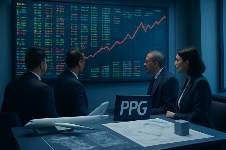 PPG工業第三季財報超預期，股價波動不大