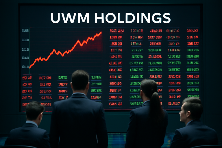 UWM Holdings穩健發展，UBS維持持有評級，目標價5.50美元
