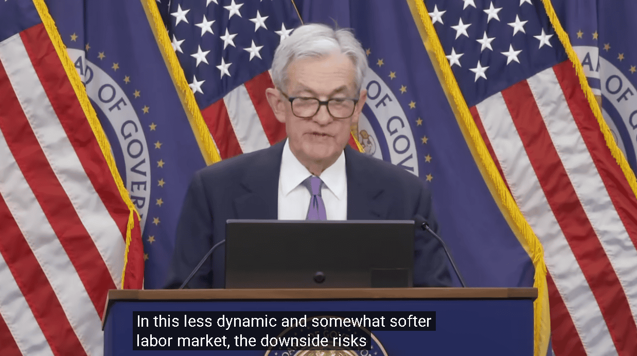 【匯金油整理】鮑爾：「AI與過往網路泡沫不同。」