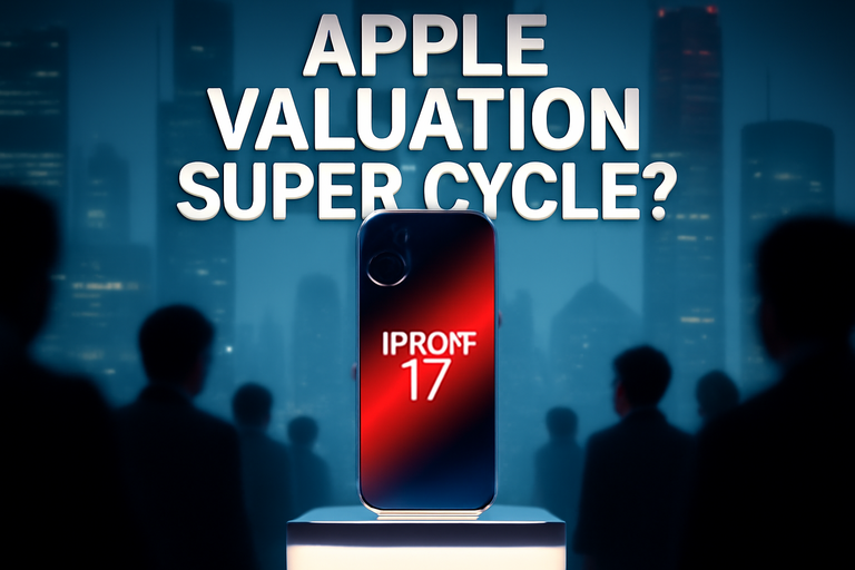 iPhone 17無法引發超級週期,Apple估值存疑