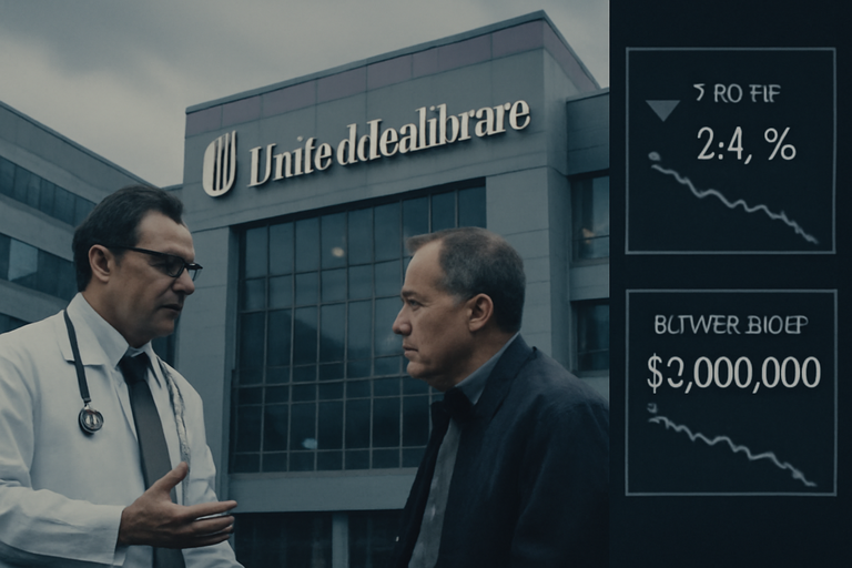 【美股動態】聯合健康股價下滑,市場憂心醫療保險業務前景