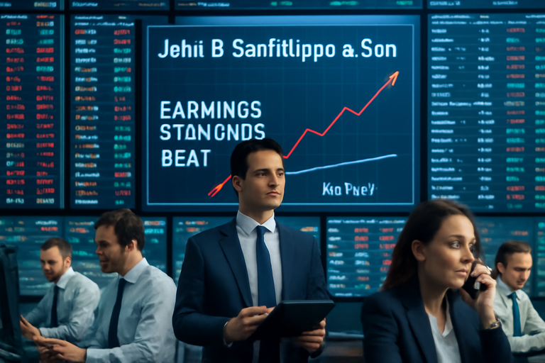 John B. Sanfilippo & Son財報優於預期，營收與EPS雙雙超標