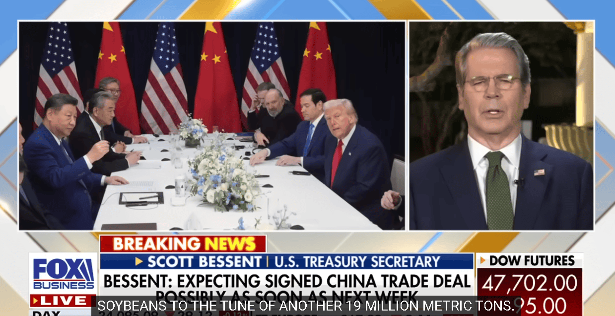 【匯金油整理】貝森特:「達成吉隆坡協議,下週就能正式簽署。」