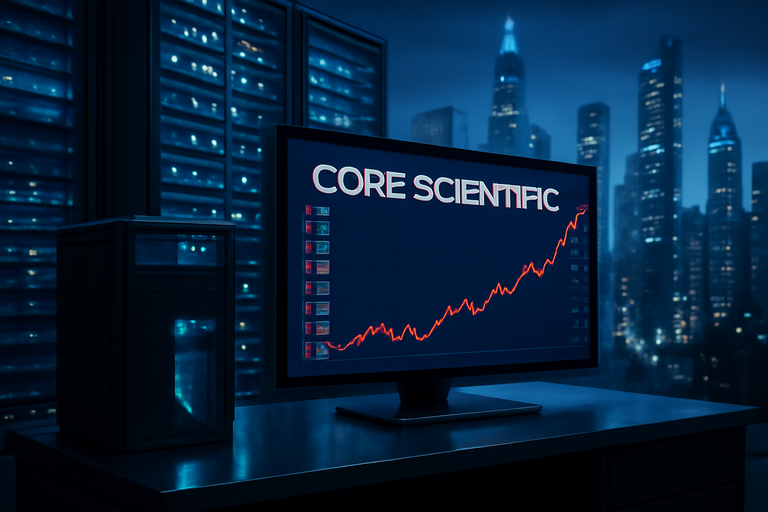 Core Scientific股價上揚,Macquarie調升評級後市場反應積極