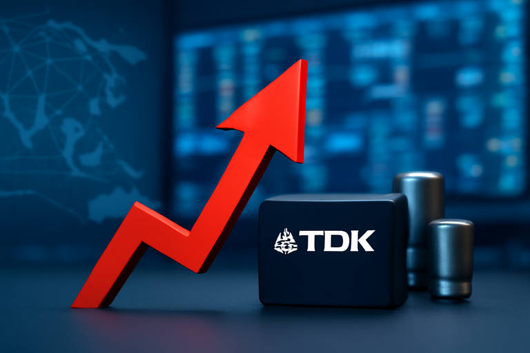 TDK業績亮眼，營收與每股盈餘雙雙成長