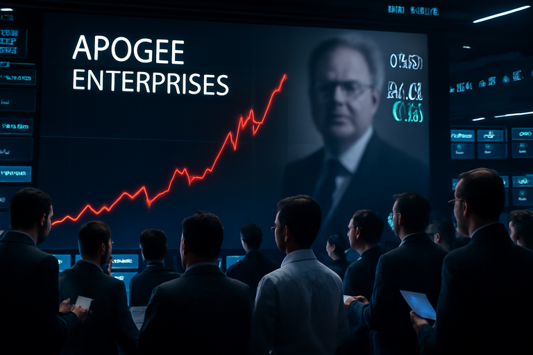 Apogee Enterprises 宣布新任 CEO 上任，股價或受影響