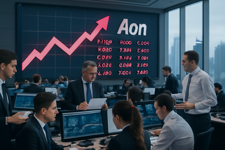 Aon業績超預期，第三季度有機收入增長7％，股價微幅上漲