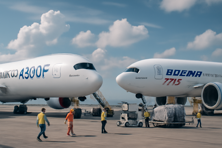 空中巴士擴大與波音在新一代貨機訂單的領先差距