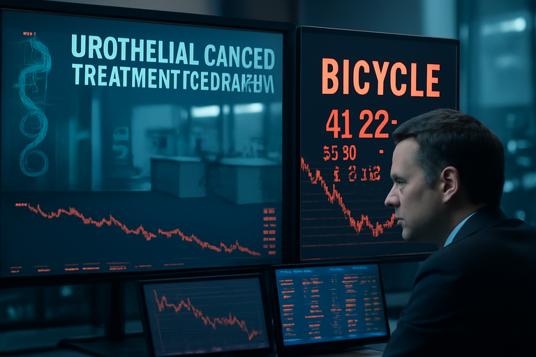 Bicycle股價下調，RBC因研發進度延遲調降評級