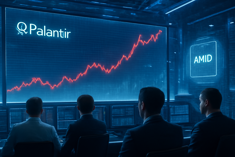 AMD和Palantir財報即將出爐，投資人密切關注