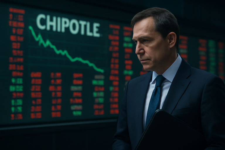 Chipotle股價大跌，分析師調降目標價至44.61美元