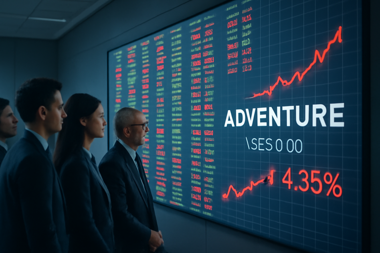Adventure (TSE:6030)持續改善虧損，五年內年減幅達5.1％