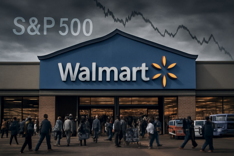 【美股動態】沃爾瑪股價回跌,S&P500指數暗藏危機